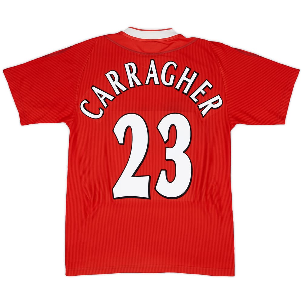 2002-04 Liverpool Home Shirt Carragher #23 - 6/10 - (S)