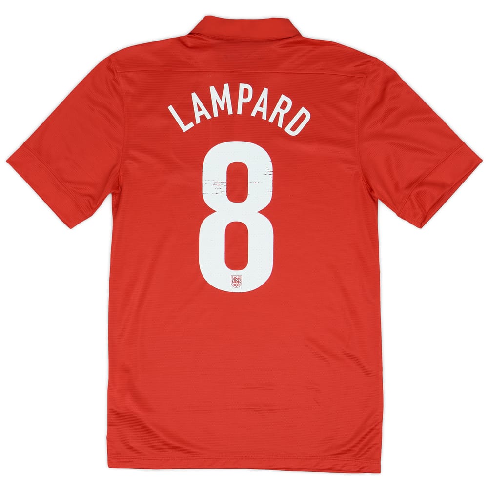 2013 England Away 150th Anniversary Shirt Lampard #8 (S)