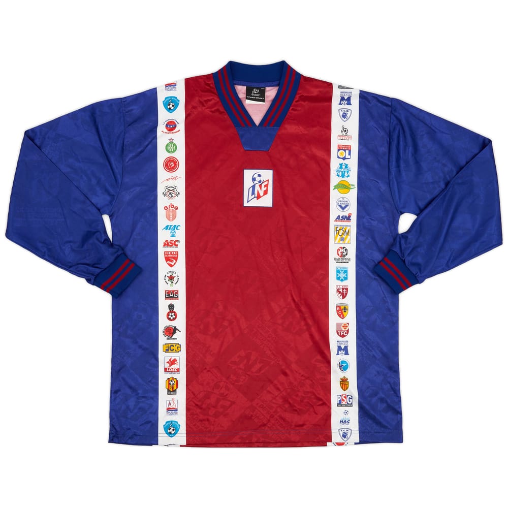 1998-99 LNF Championnat D1-D2 National Football League L/S Shirt - 9/10 - (XL)
