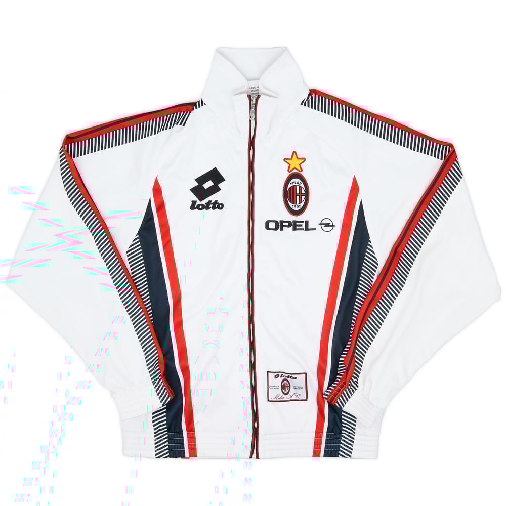 1997-98 AC Milan Lotto Track Jacket - 8/10 - (S)