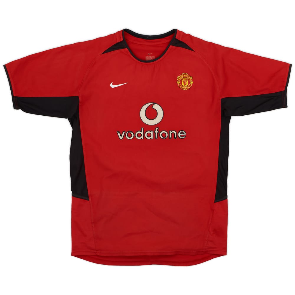 2002-04 Manchester United Home Shirt - 6/10 - (XL.Boys)