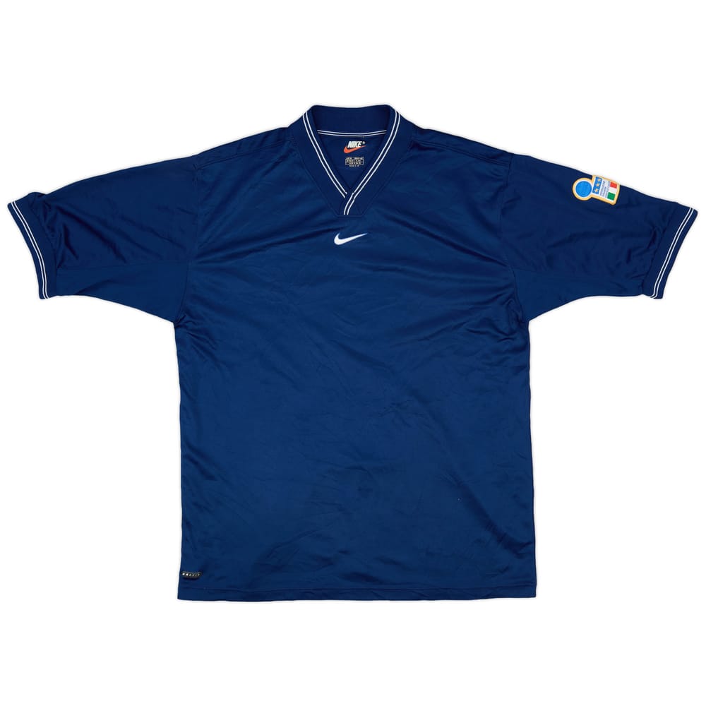 1997-98 Italy Nike Training Shirt - 9/10 - (XL)