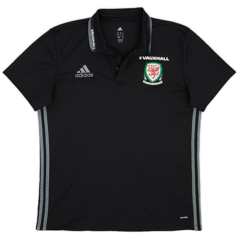 2016-17 Wales adidas Polo Shirt - 9/10 - (L)