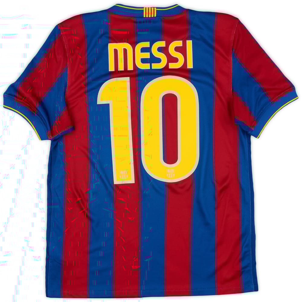 2009-10 Barcelona Home Shirt Messi #10 - 8/10 - (S)