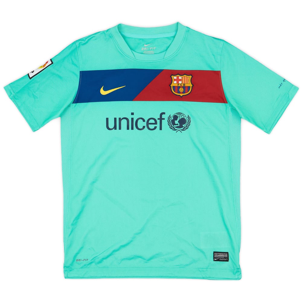 2010-11 Barcelona Away Shirt - 8/10 - (L.Boys)