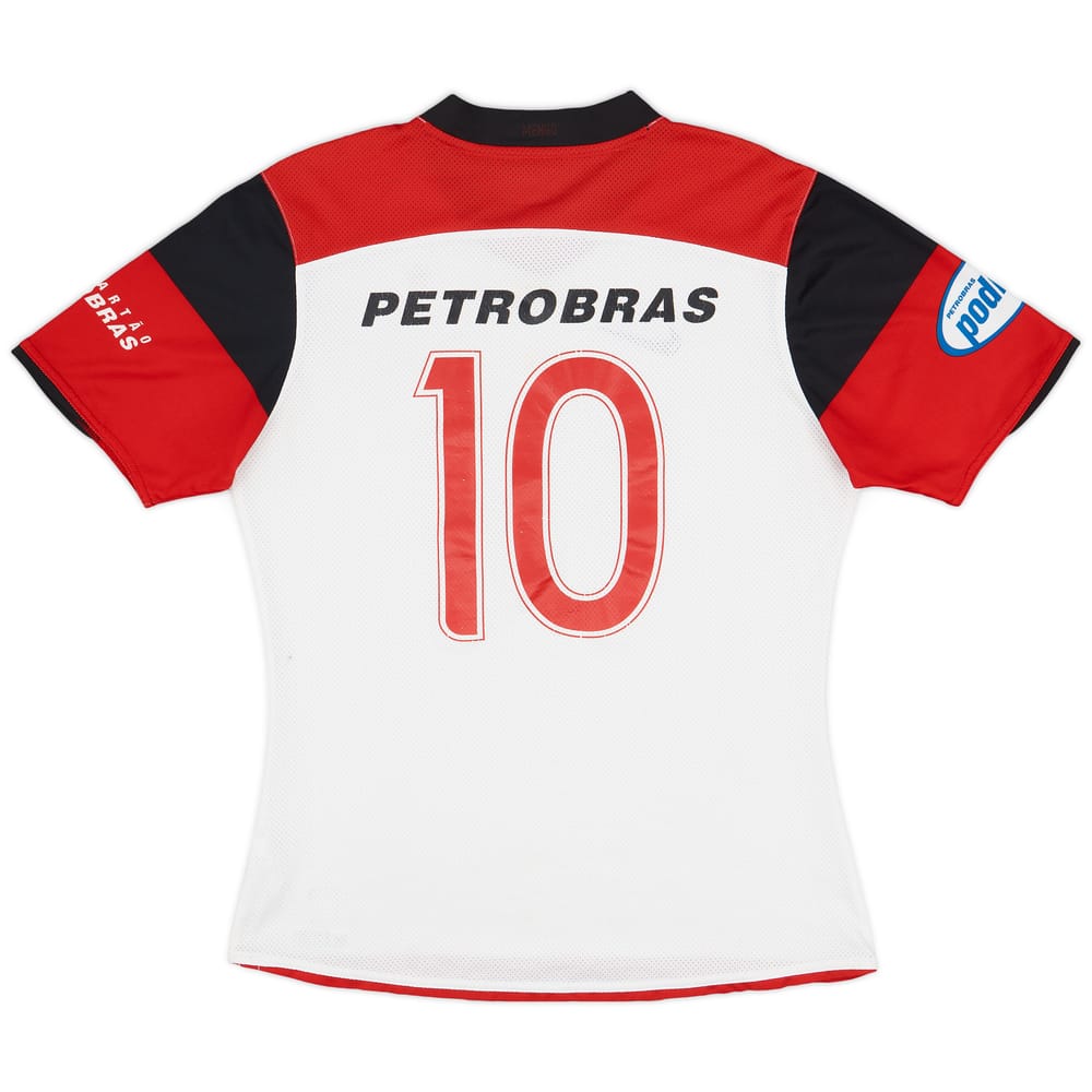 2008 Flamengo Away Shirt #10 - 6/10 - (L)