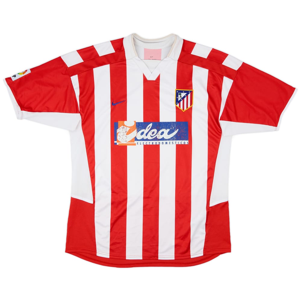 2002-03 Atletico Madrid Home Shirt - 5/10 - (L)