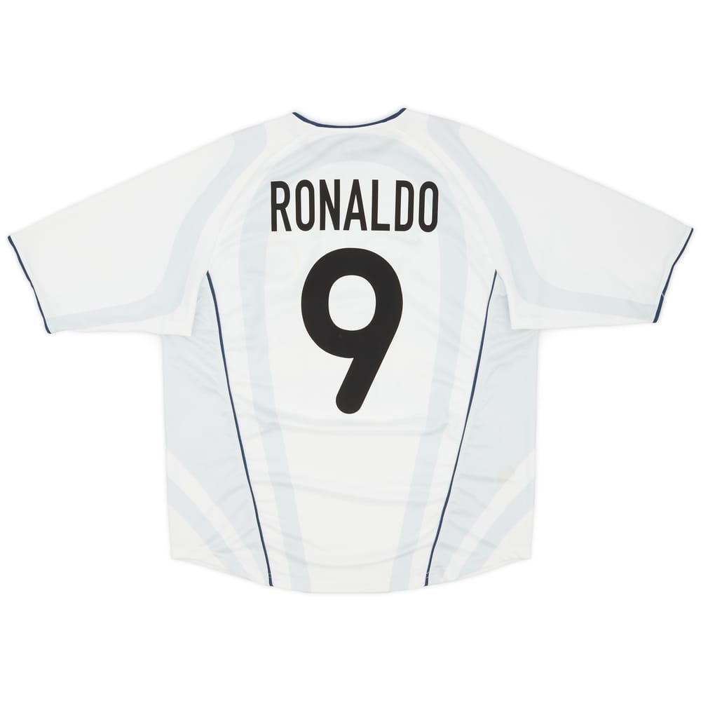 2001-02 Inter Milan Away Shirt Ronaldo #9 - 5/10 - (L)