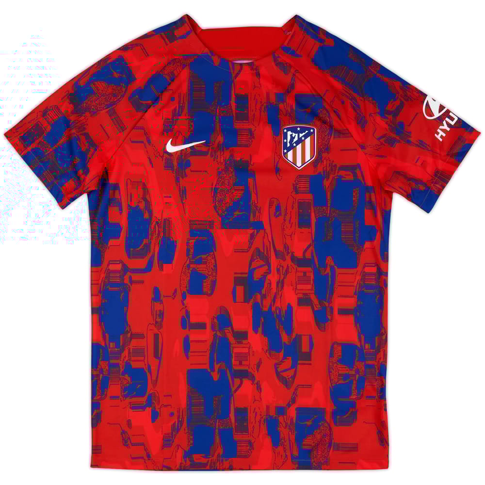 2023-24 Atletico Madrid Nike Pre-Match Shirt (S)