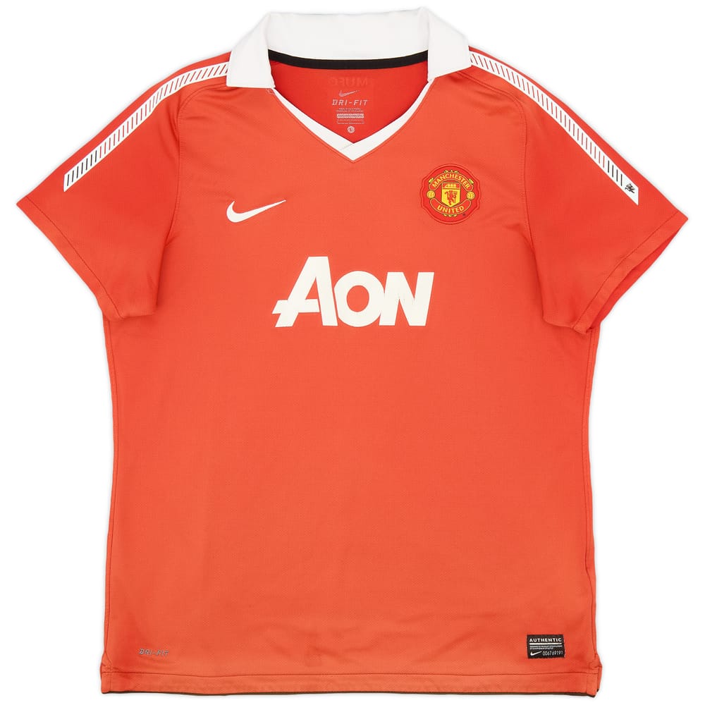 2010-11 Manchester United Home Shirt - 4/10 - (L)