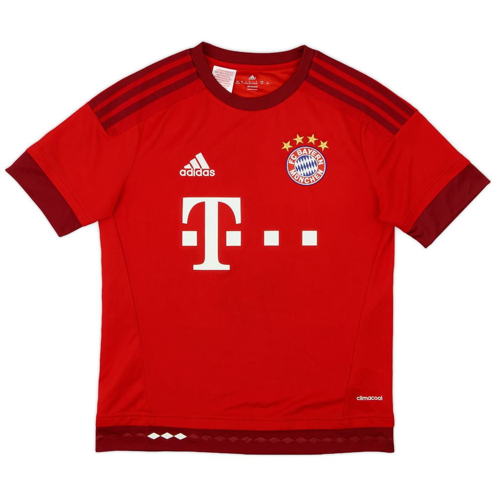 2015-16 Bayern Munich Home Shirt - 9/10 - (L.Boys)