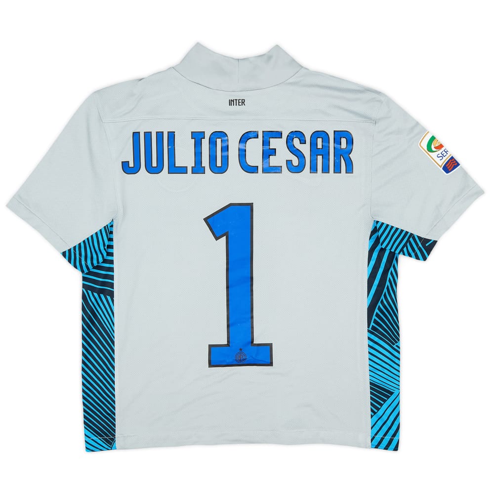 2011-12 Inter Milan GK Shirt Julio Cesar #1 - 8/10 - (S)