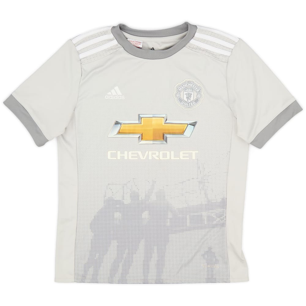 2017-18 Manchester United Third Shirt - 9/10 - (M.Boys)