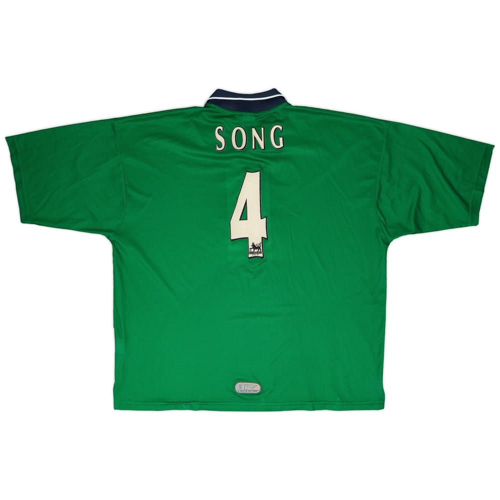 1999-00 Liverpool Away Shirt Song #4 - 6/10 - (XXL)