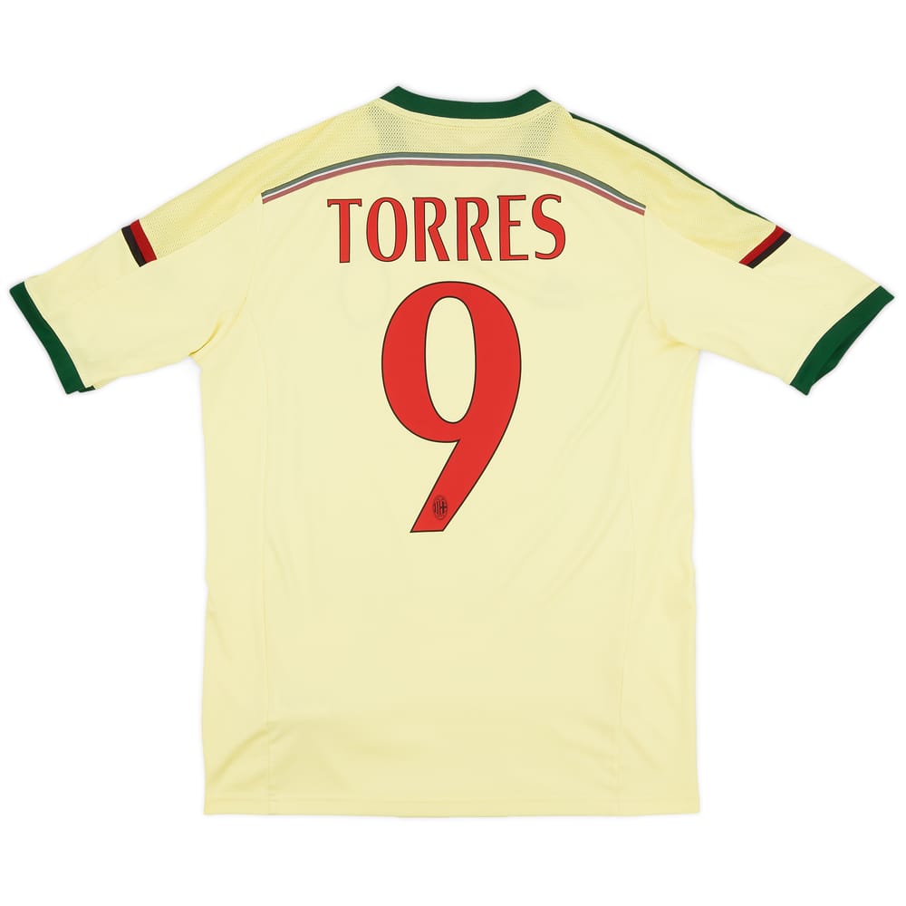 2014-15 AC Milan Third Shirt Torres #9 - 8/10 - (M)