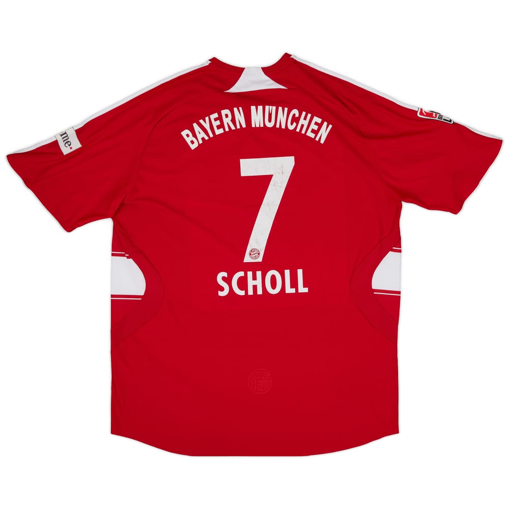 2007-08 Bayern Munich Home Shirt Scholl #7 - 5/10 - (XXL)