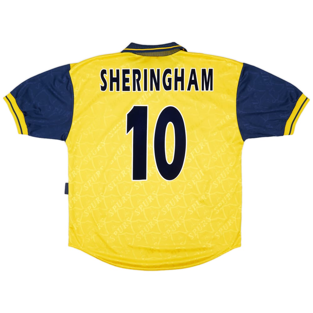 1995-97 Tottenham Third Shirt Sheringham #10 - 8/10 - (L)