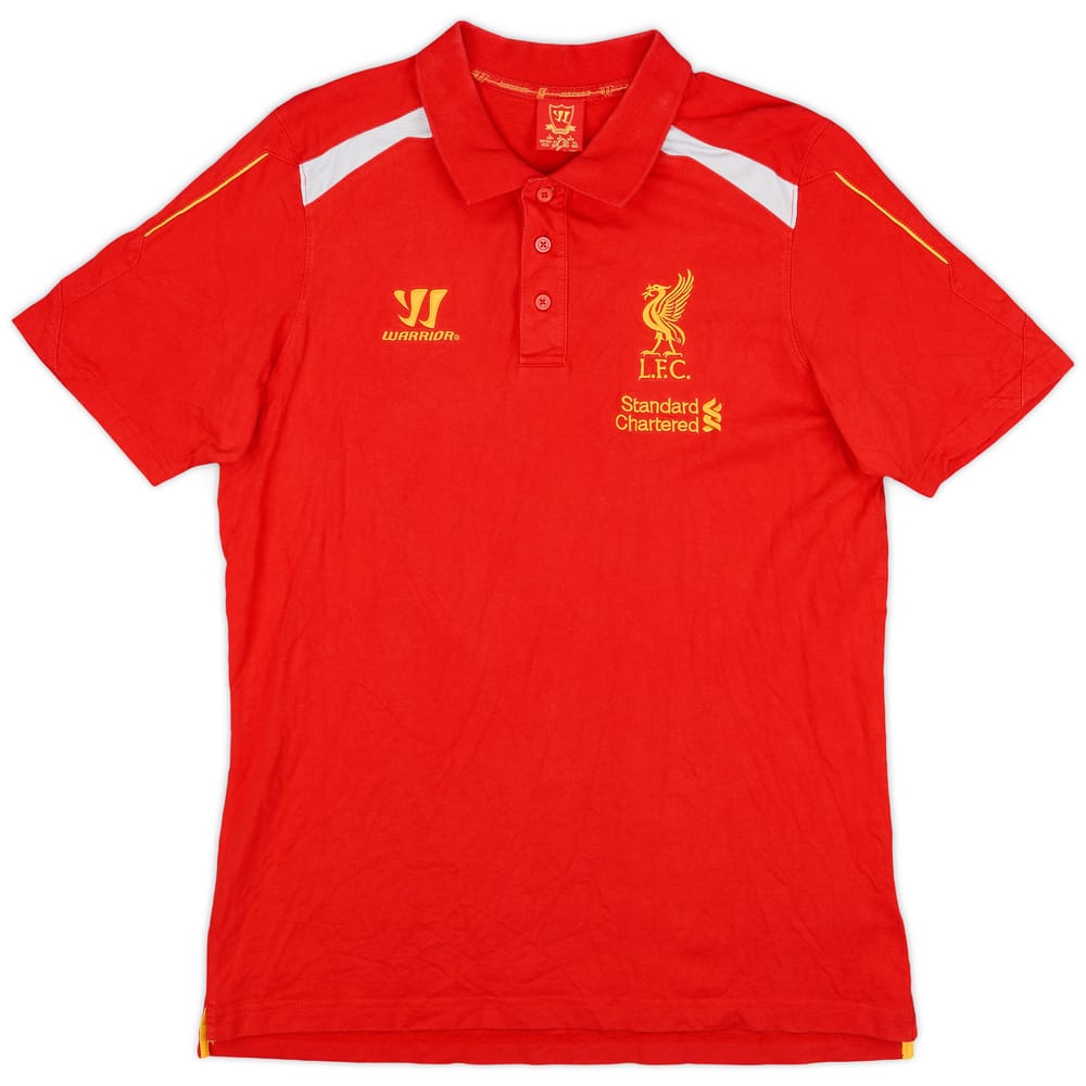 2013-14 Liverpool Warrior Polo Shirt - 9/10 - (L)