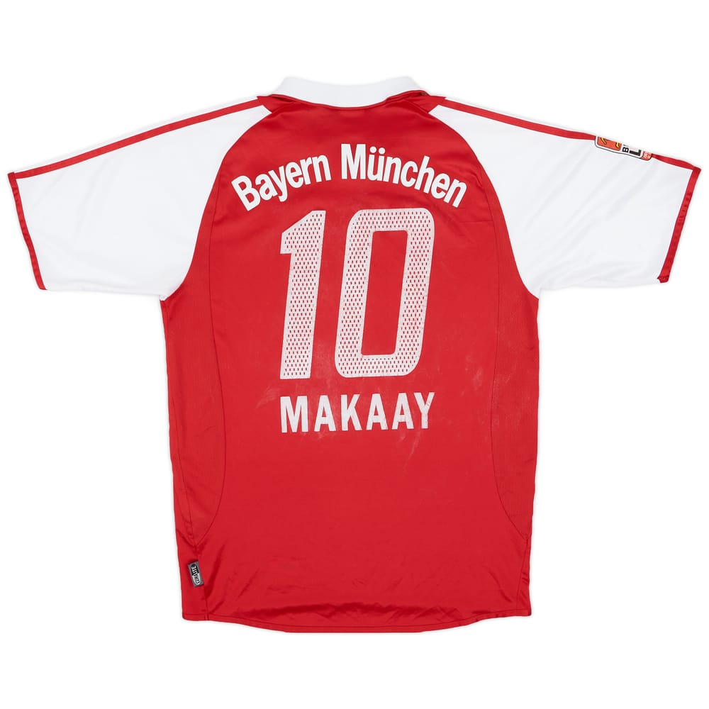 2003-04 Bayern Munich Home Shirt Makaay #10 - 4/10 - (S)