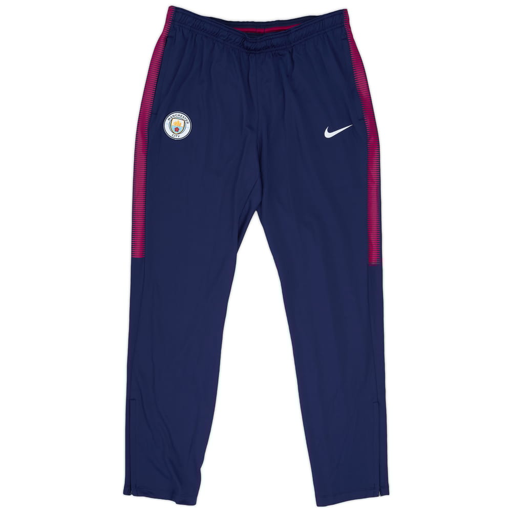 2017-18 Manchester City Nike Training Pants/Bottoms - 9/10 - (L)