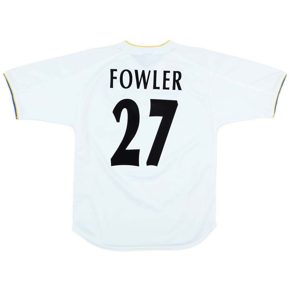 2000-02 Leeds United Home Shirt Fowler #27 (S)