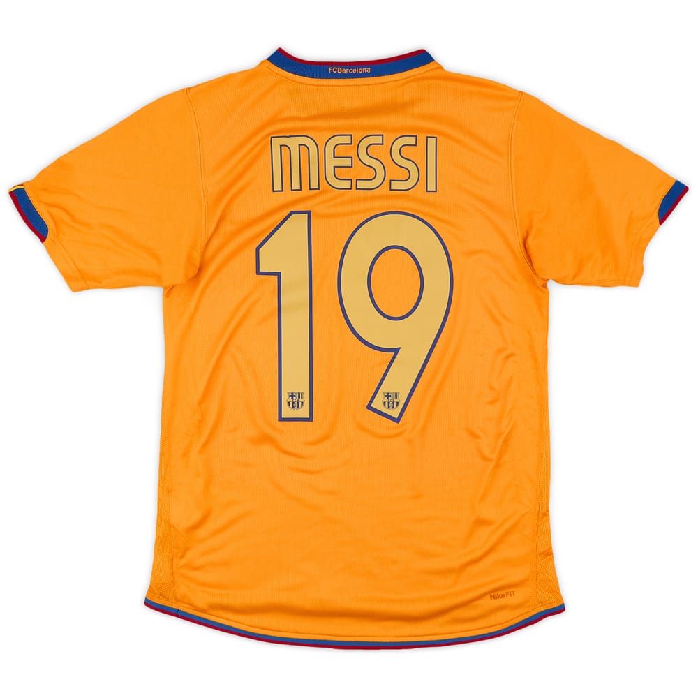 2006-08 Barcelona Away Shirt Messi #19 - 5/10 - (S)