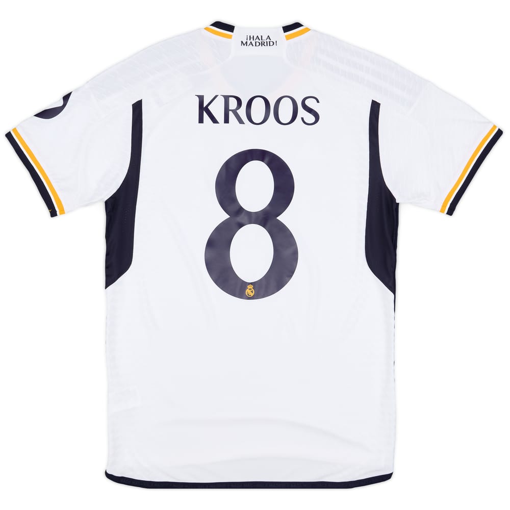 2023-24 Real Madrid Authentic Home Shirt Kroos #8 - 9/10 - (L)