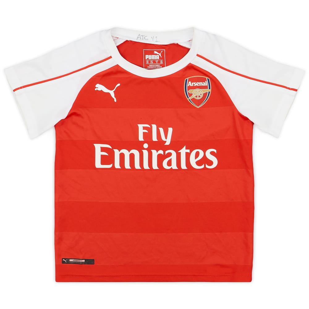2015-16 Arsenal Home Shirt - 7/10 - (5-6 Years)