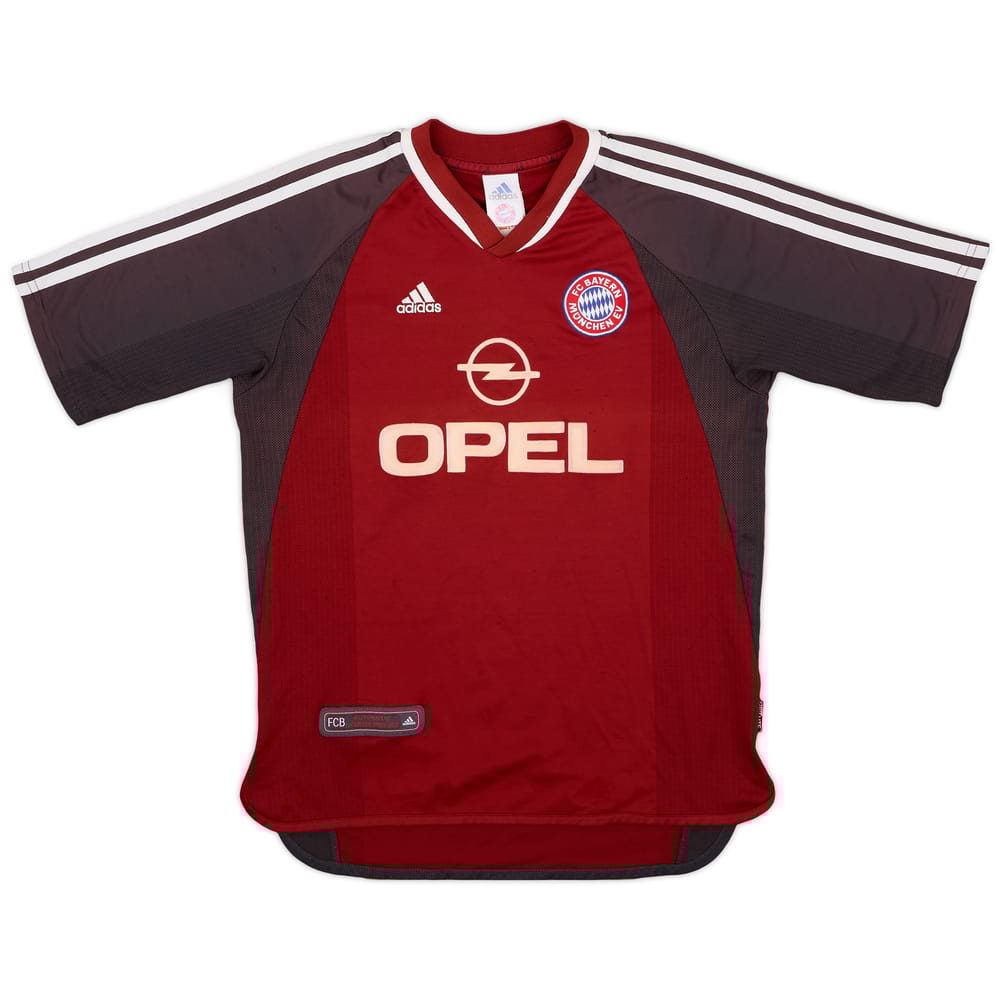 2001-02 Bayern Munich Home Shirt - 7/10 - (Y)