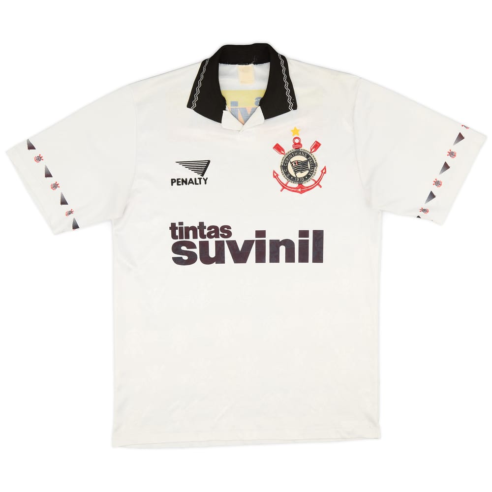 1995 Corinthians Home Shirt - 8/10 - (M)