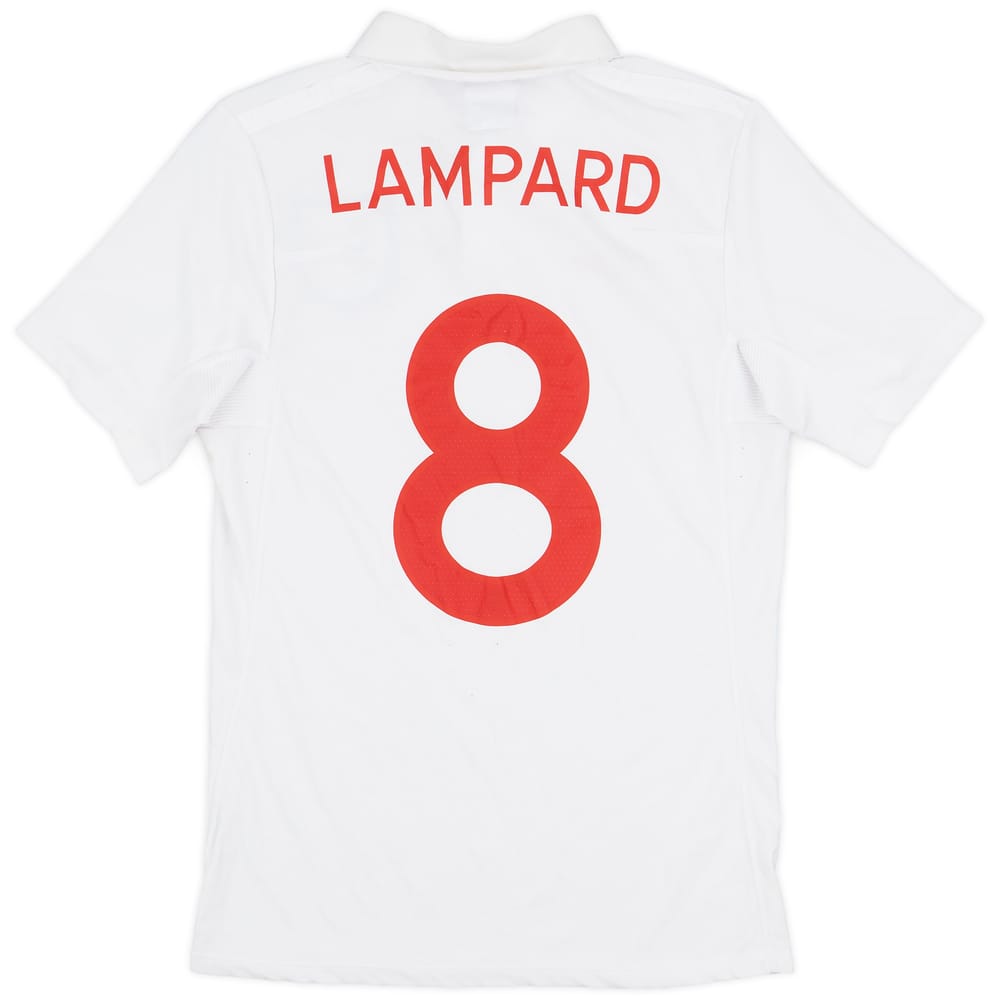 2009-10 England Home Shirt Lampard #8 - 3/10 - (S)