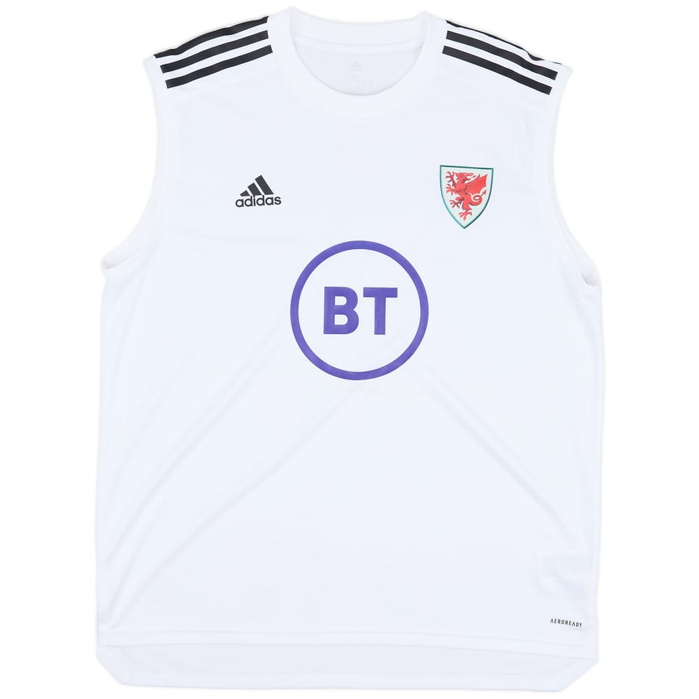 2020-21 Wales adidas Training Vest - 9/10