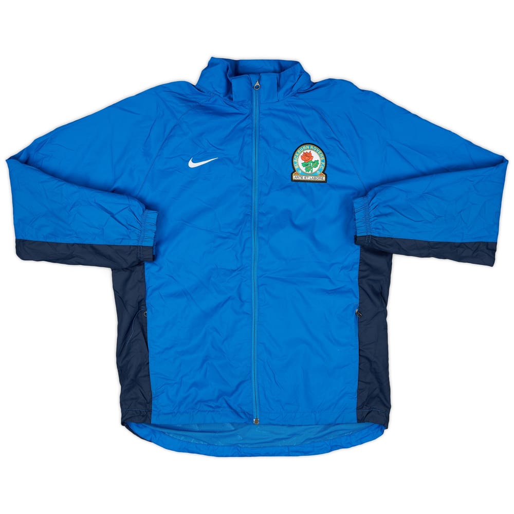 2014-15 Blackburn Nike Hooded Rain Jacket - 8/10 - (XL.Boys)