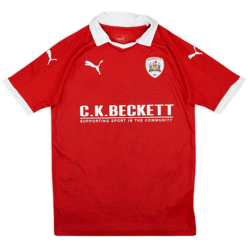 2018-19 Barnsley Home Shirt - 7/10 - (S)