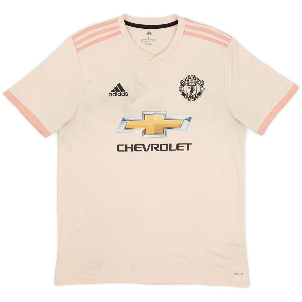 2018-19 Manchester United Away Shirt - 4/10 - (L)
