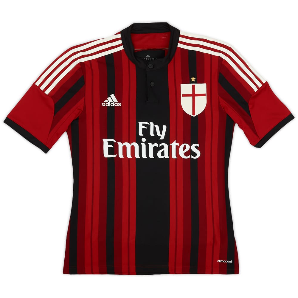 2014-15 AC Milan Home Shirt - 9/10 - (S)