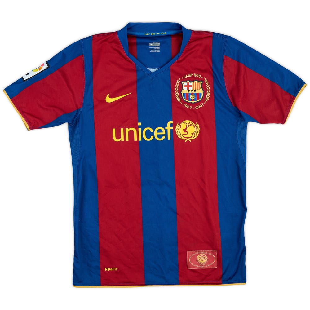 2009-10 Barcelona Home Shirt Messi - 9/10 - (L.Boys)