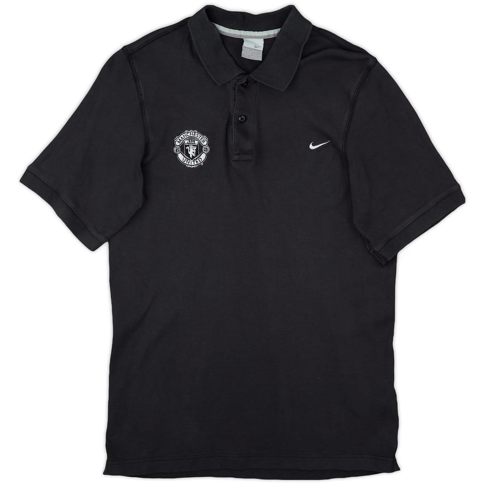 2002-03 Manchester United Nike Polo Shirt - 8/10 - (S)