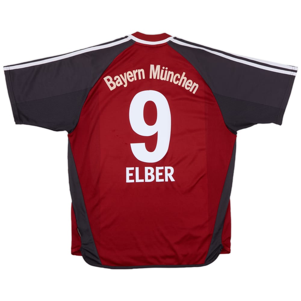 2001-02 Bayern Munich Home Shirt Elber #9 - 6/10 - (L)