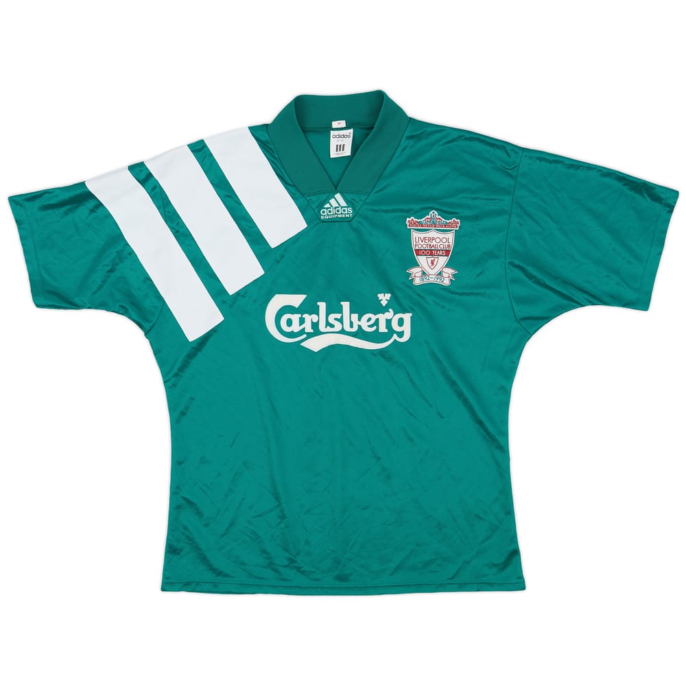1992-93 Liverpool Centenary Away Shirt - 9/10 - (M/L)