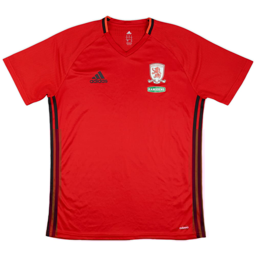 2015-16 Middlesbrough adidas Training Shirt - 9/10 - (L)