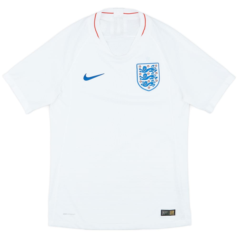 2018-19 England Authentic Home Shirt - 8/10 - (S)