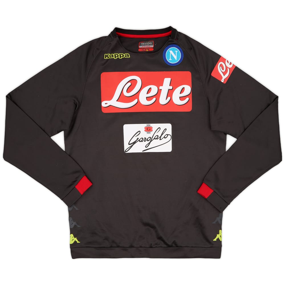 2018-19 Napoli Kappa Sweat Top - 8/10 - (XL)