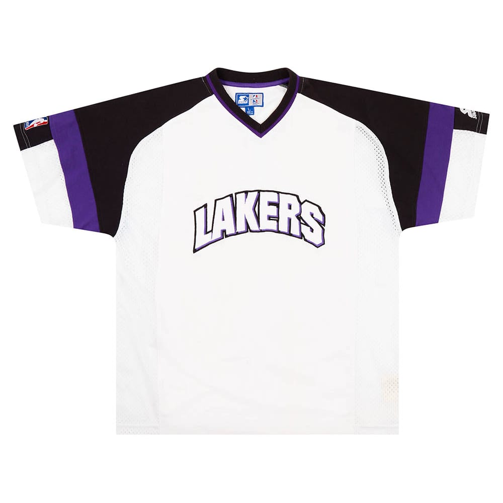 1990s LA Lakers Starter Training Tee L