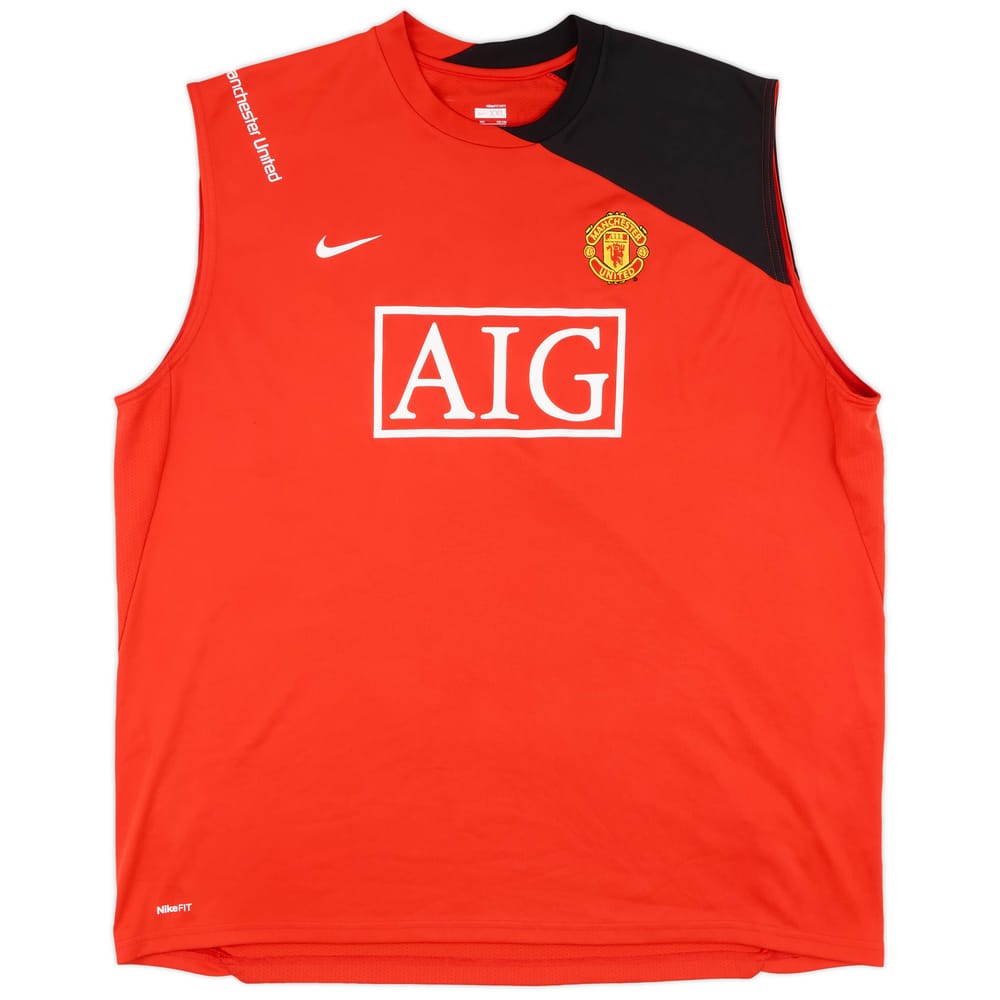 2008-09 Manchester United Nike Training Vest - 8/10 - (XXL)