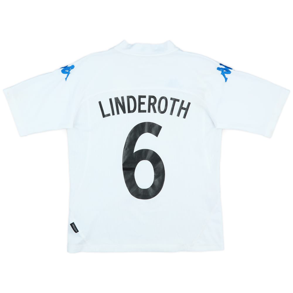 2004-05 FC Copenhagen Home Shirt Linderoth #6 - 5/10 - (XL.Boys)