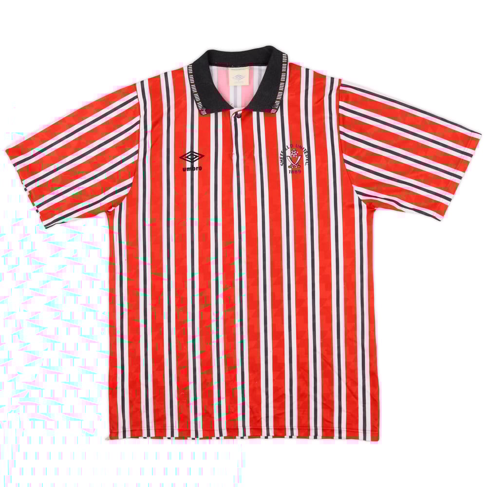 1990-92 Sheffield United Home Shirt - 8/10 - (M)