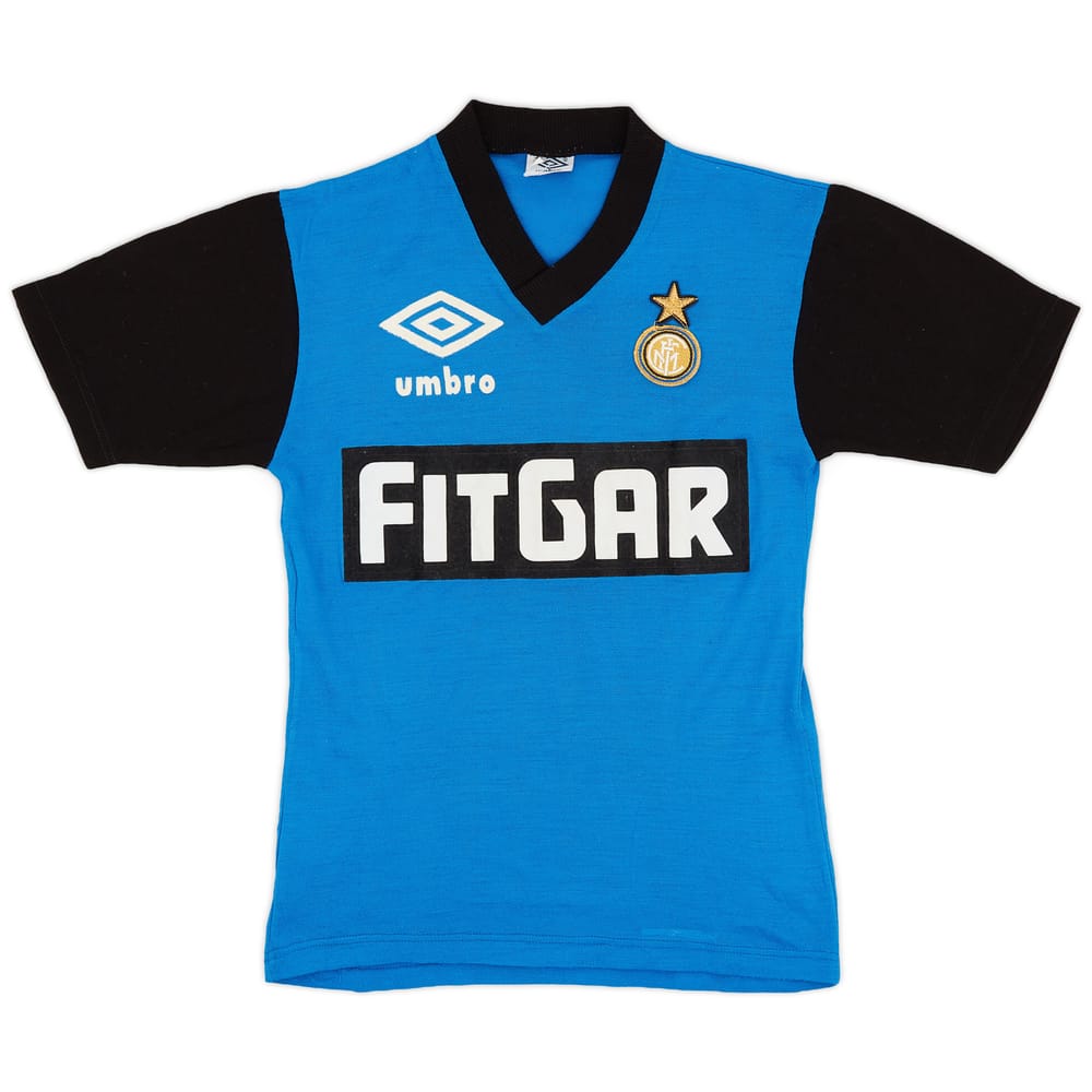 1991-92 Inter Milan Umbro Training Shirt - 9/10 - (XS)