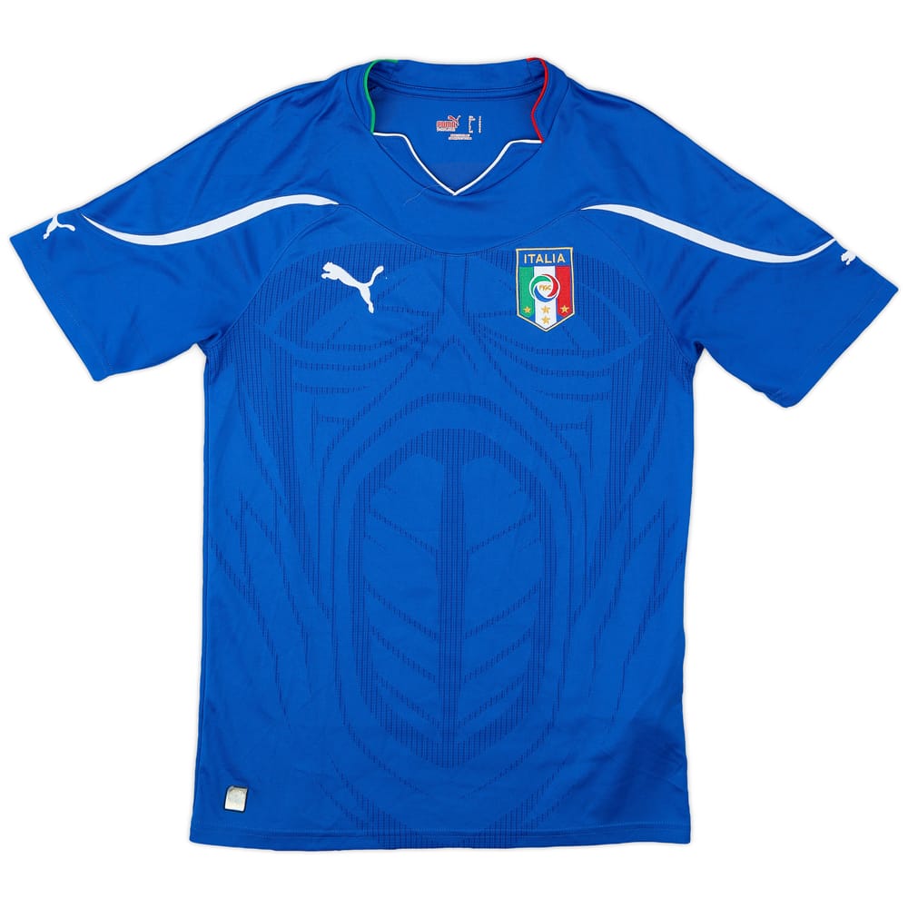 2010-12 Italy Home Shirt - 8/10 - (S)