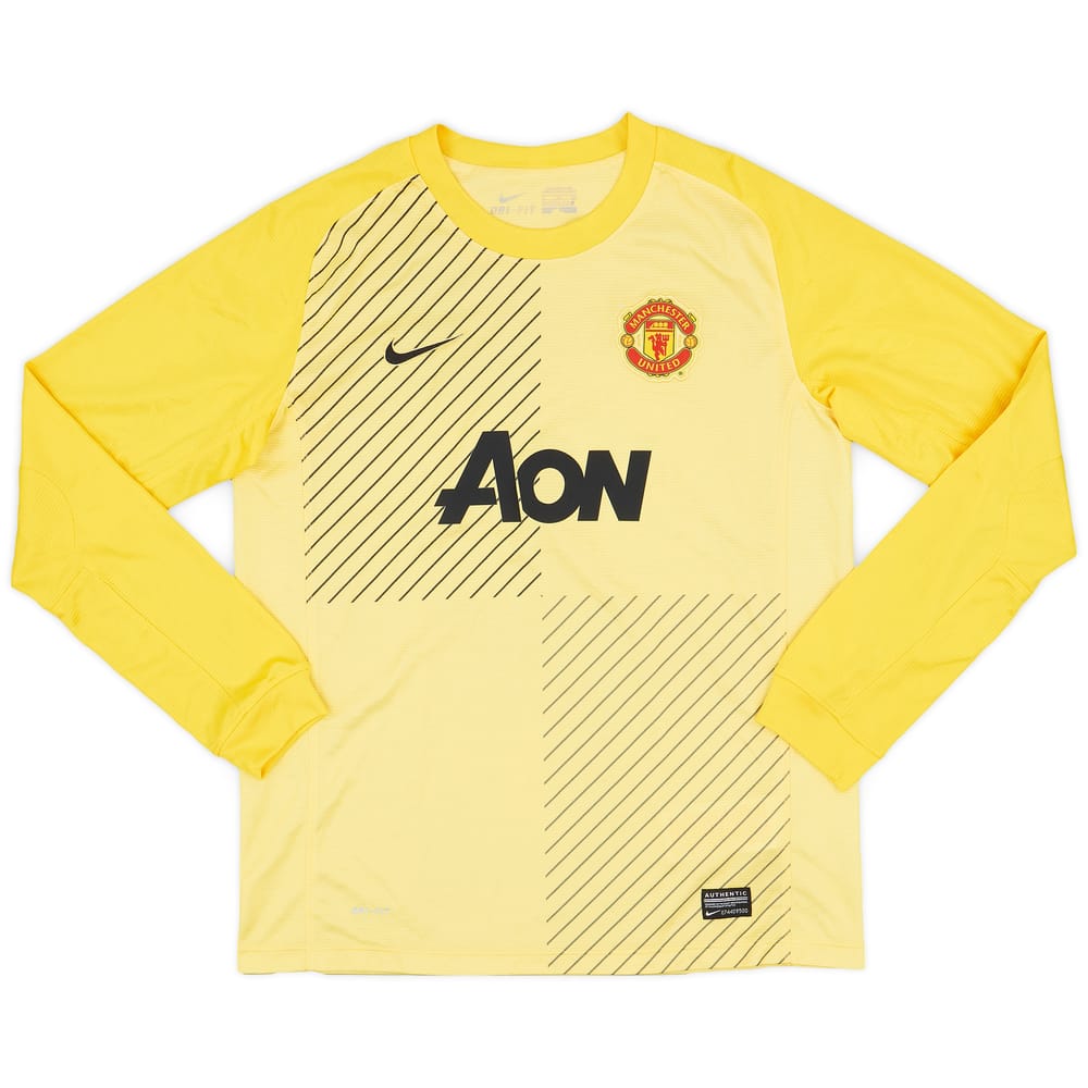 2013-14 Manchester United GK Shirt - 8/10 - (XL.Boys)
